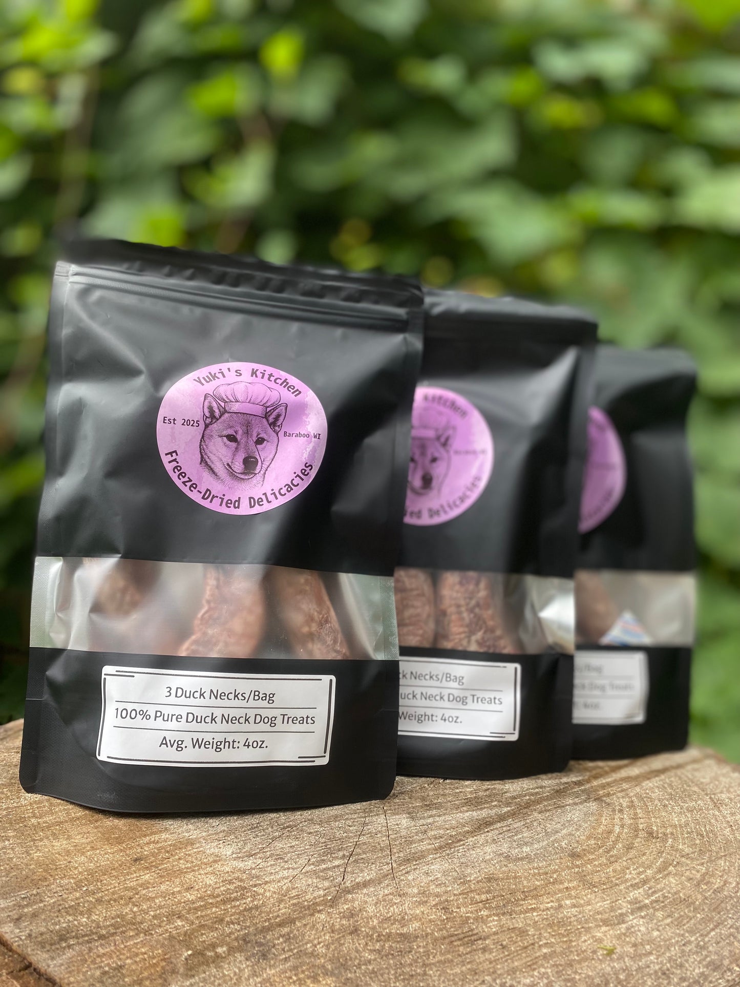 Freeze-Dried Whole Duck Necks