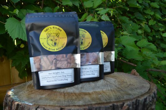 Freeze-Dried Beef Liver Bites