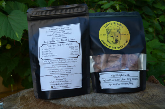 Freeze-Dried Beef Liver Bites