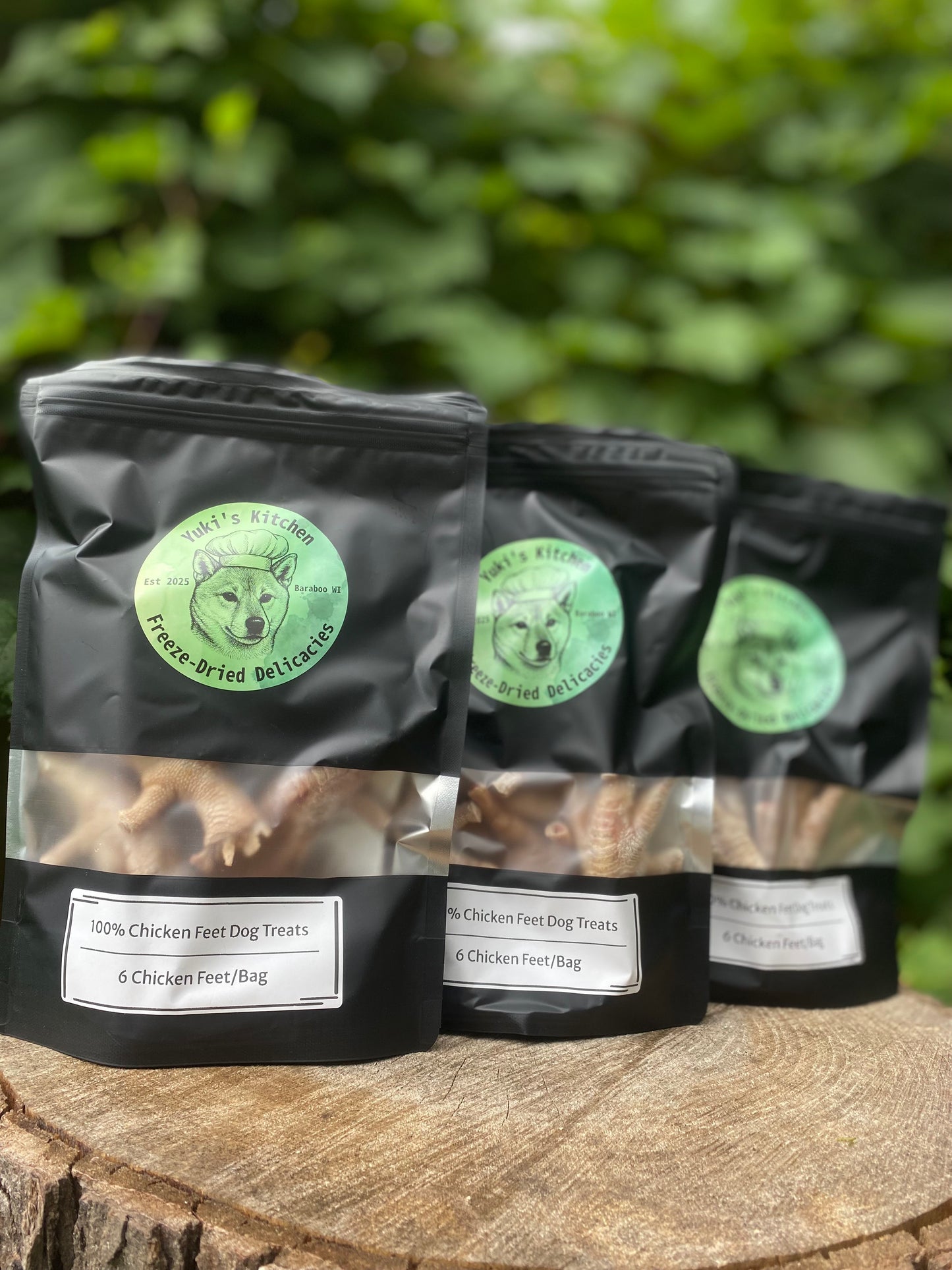 6-Pack Freeze-Dried Chicken Feet