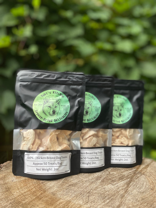 Freeze-Dried Chicken Breast Bites